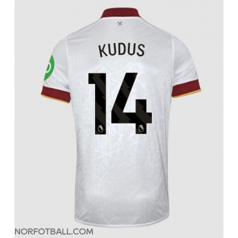 Billige Fotballdrakt West Ham United Mohammed Kudus #14 Replika Tredjedrakt 2024-25 Kortermet